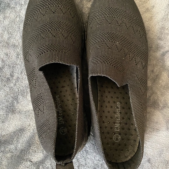 Black canvas slip-on’s - Picture 2 of 9